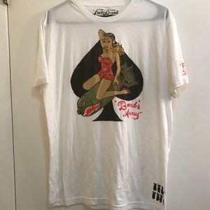 Lucky Brand Bombs Away T Shirt